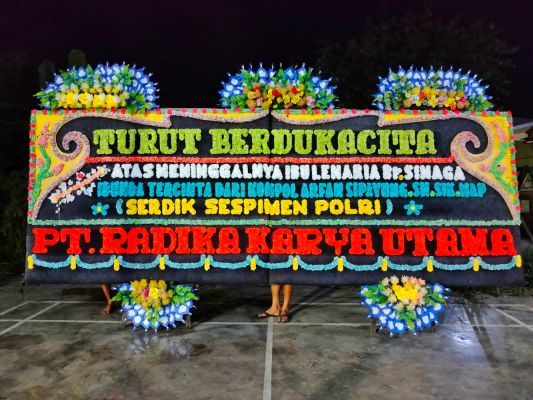 Papan bunga dukacita Medan Papan bunga ucapan turut berdukacita Medan Johor