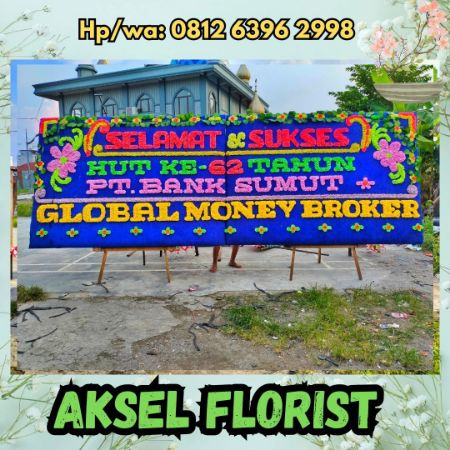 papan bunga cantik binjai