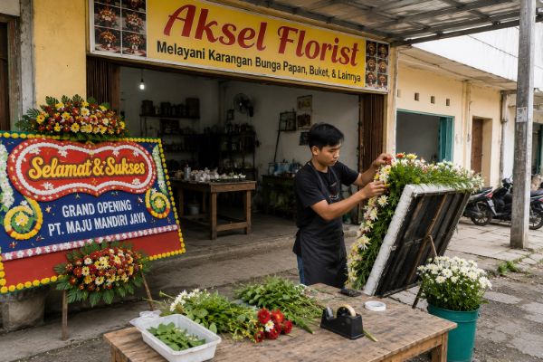 Toko papan bunga Medan Toko papan bunga Medan Aksel Florist