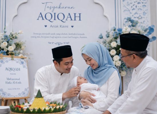 acara aqiqah anak laki-laki