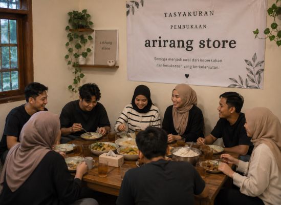 acara tasyakuran toko baru