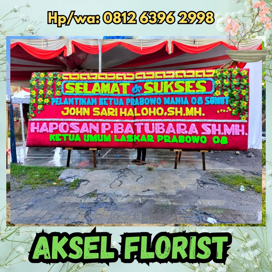 papan bunga pelantikan siantar